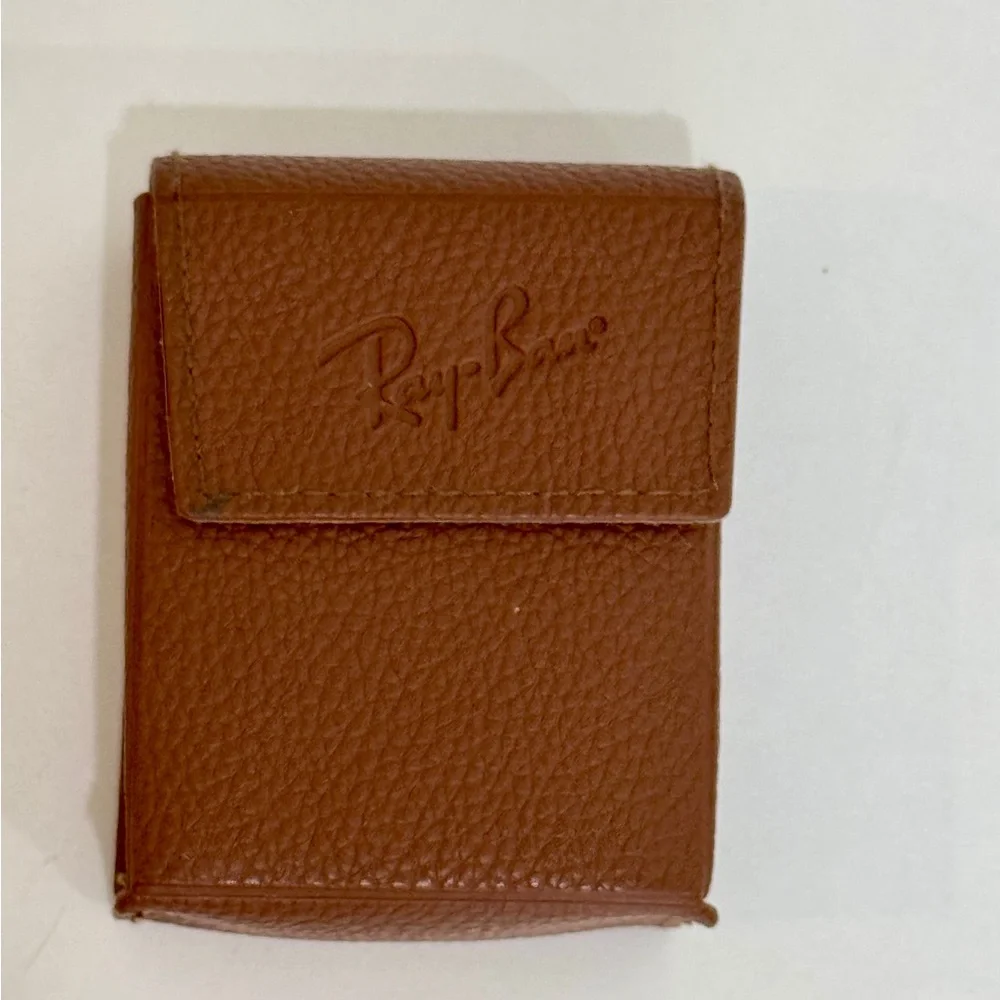 Ray-Ban Gold Aviator Sunglasses with Brown Gradient Lenses - Picture 9 of 9